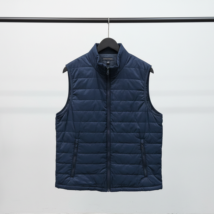 Lightweight Puffer Vest | Unisex Sleeveless Insulated