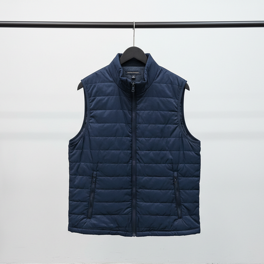 Lightweight Puffer Vest | Unisex Sleeveless Insulated