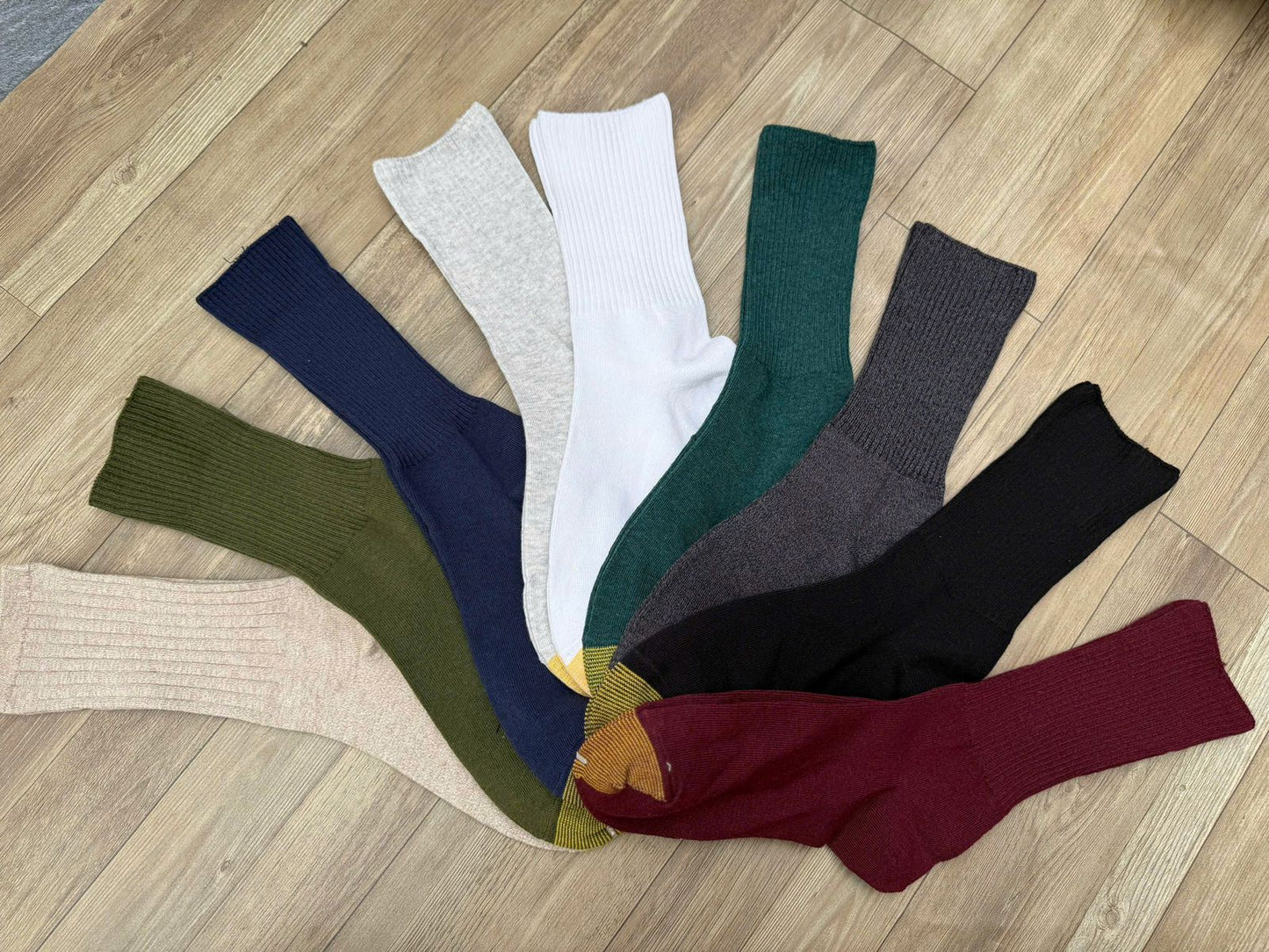Premium Cotton Dress Socks Collection