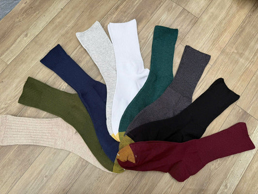 Premium Cotton Dress Socks Collection