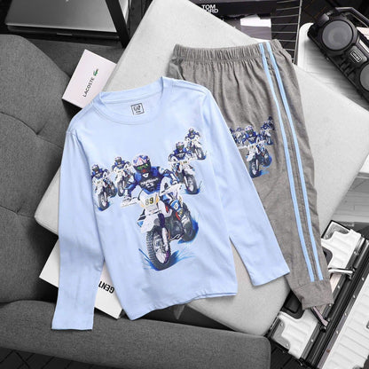Anime Graphic T-Shirt & Shorts/Jogger Set
